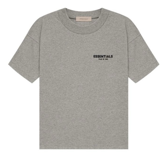Fear of God Essentials Dark Oatmeal Tee - Picture 1 of 2
